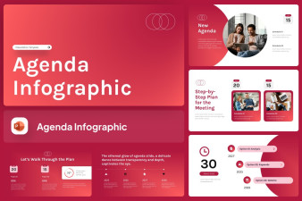 Agenda Infographic PowerPoint Template